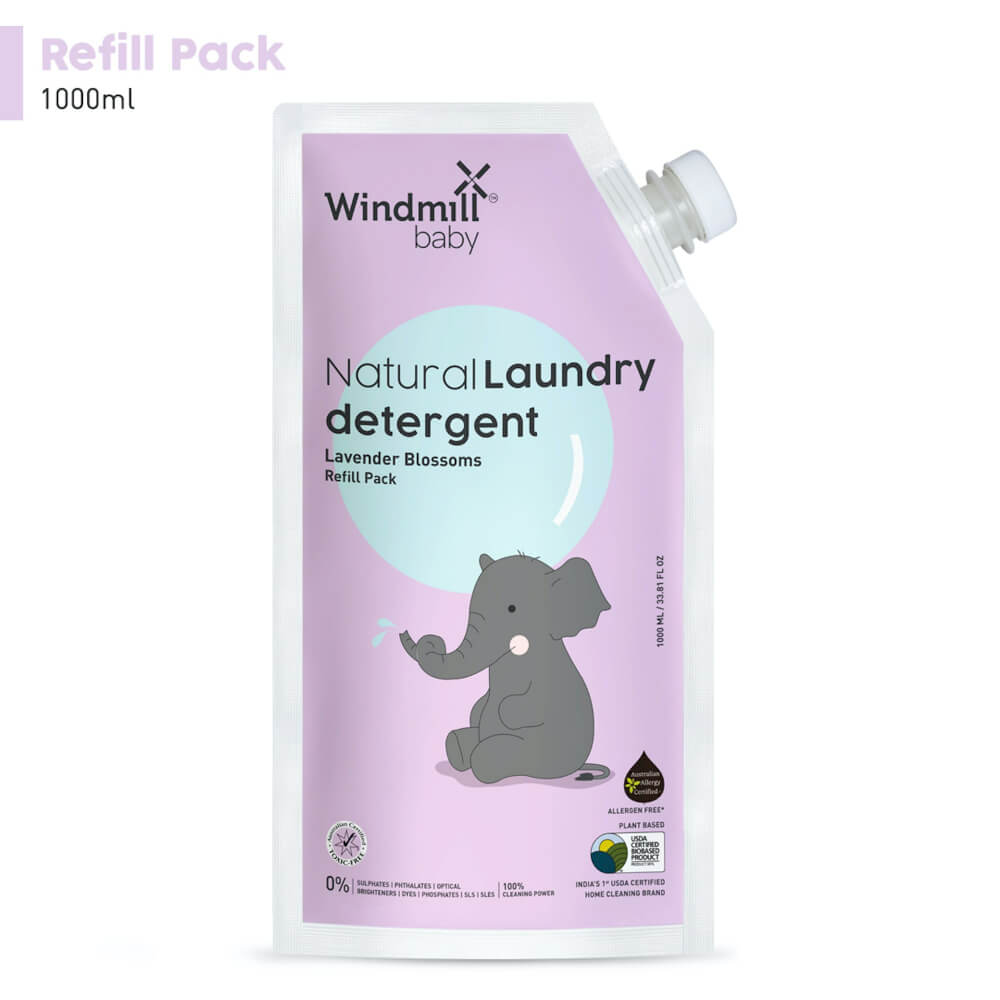 Windmill Baby Natural Laundry Detergent Refill Pack - 1000 ml