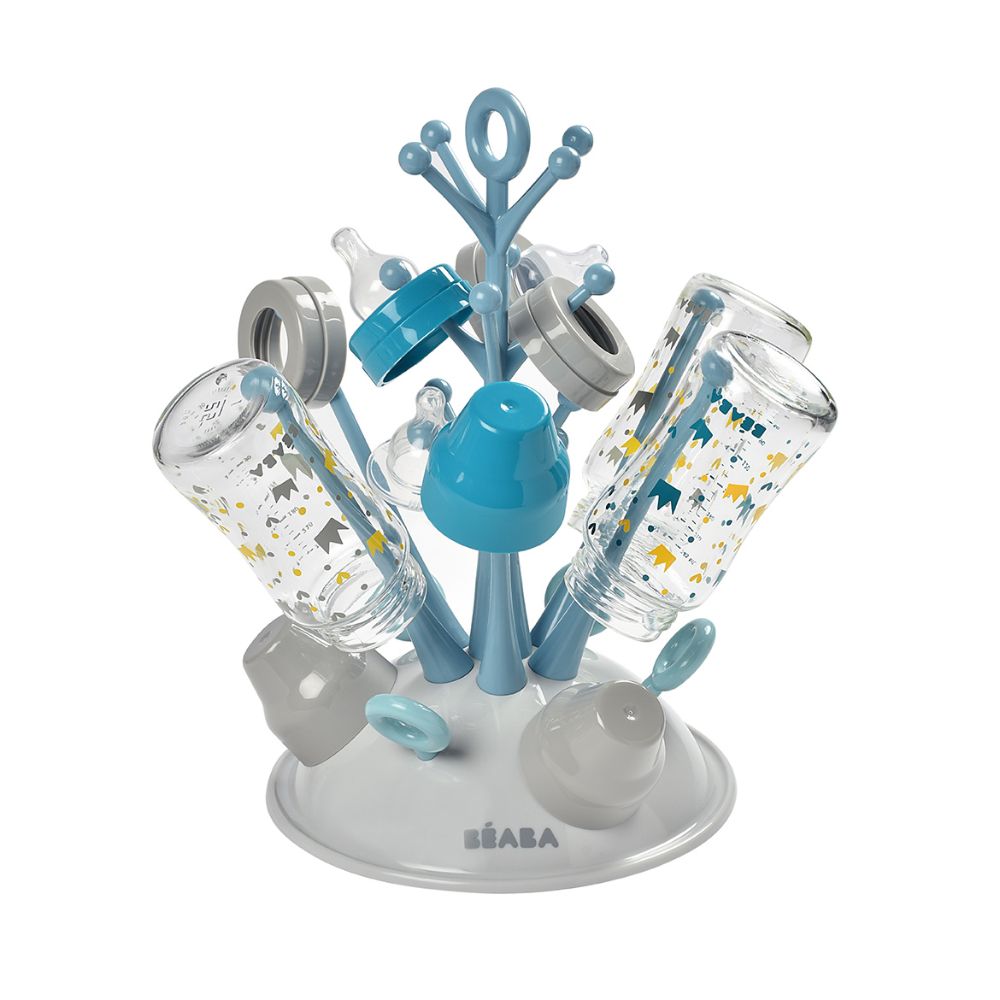 Beaba Baby Bottle Tree Drying Rack, Portable, Compact Drying Rack