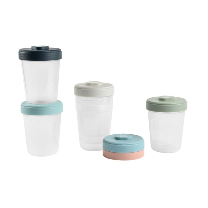 Beaba Toddler Food Storage Set 6 Clip Portions - 250 ml