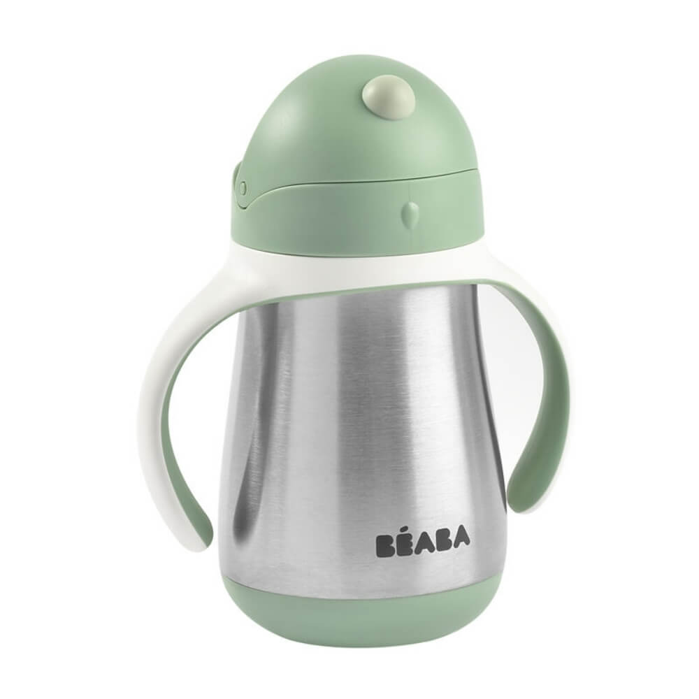 Beaba Stainless Steel Straw Cup - 250 ml