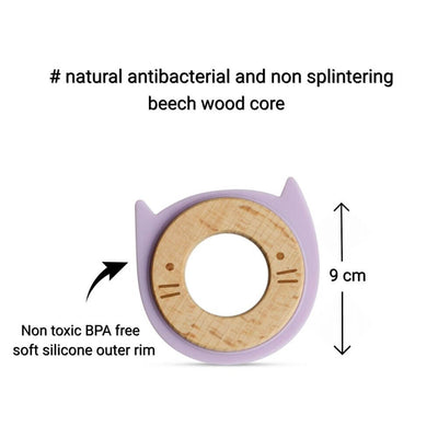 Wood Disc - Purple