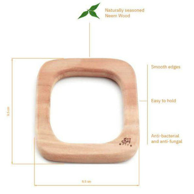 Wooden Teether - Shapes