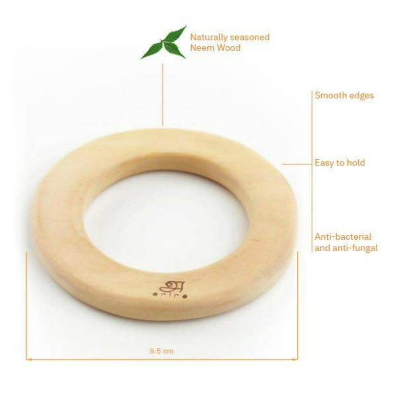 Ariro Wooden Teethers - Circle and Triangle