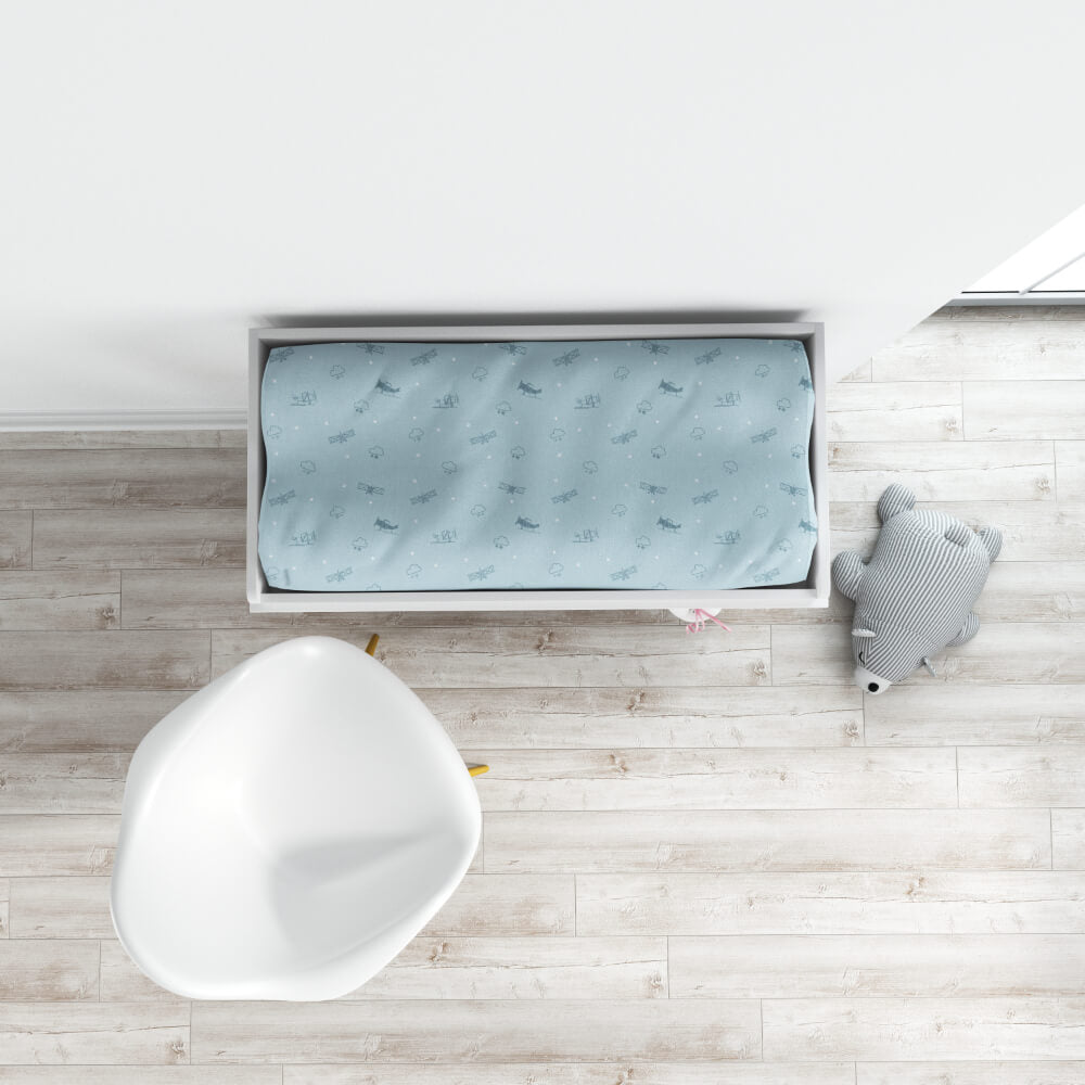 Changing Mat Cover - Aeroplane