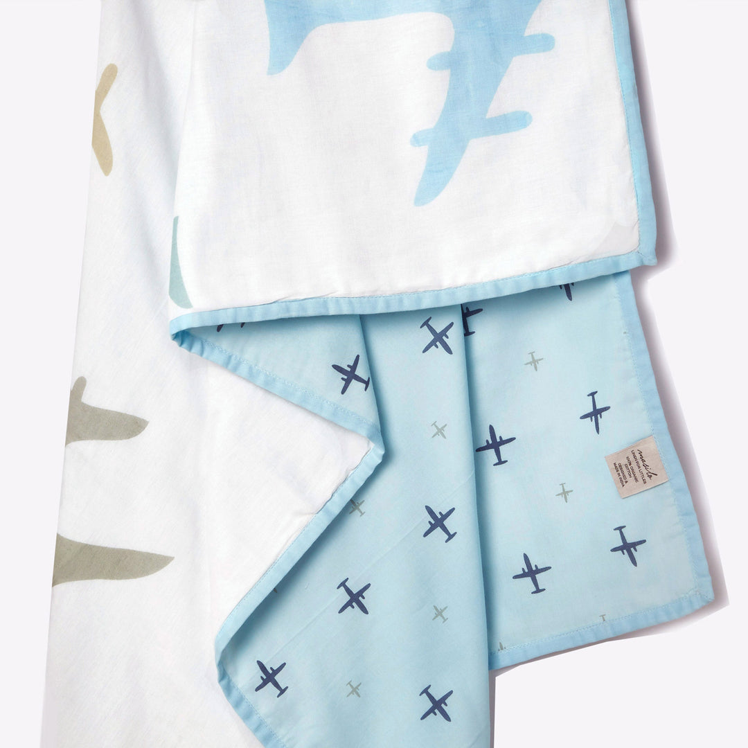 Organic Cotton Dohar -Drea months Wings