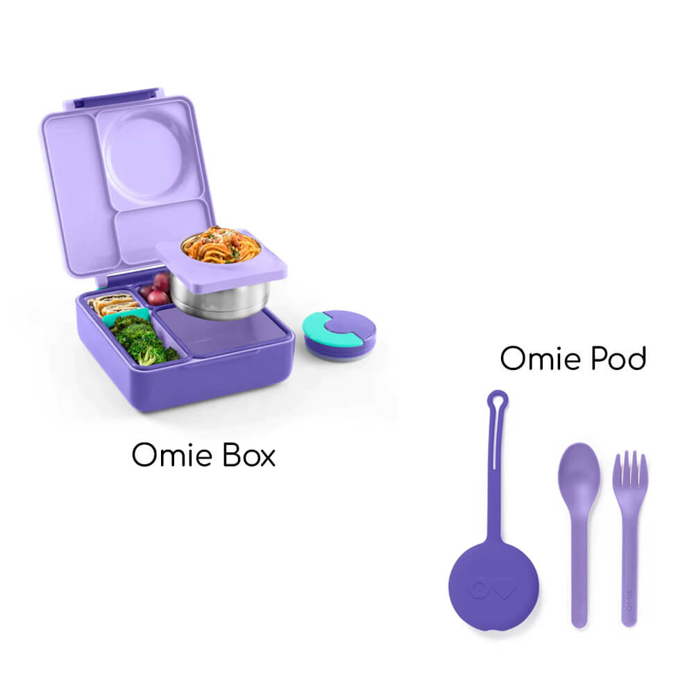 Omie Insulated Bento Lunch Box with Pod