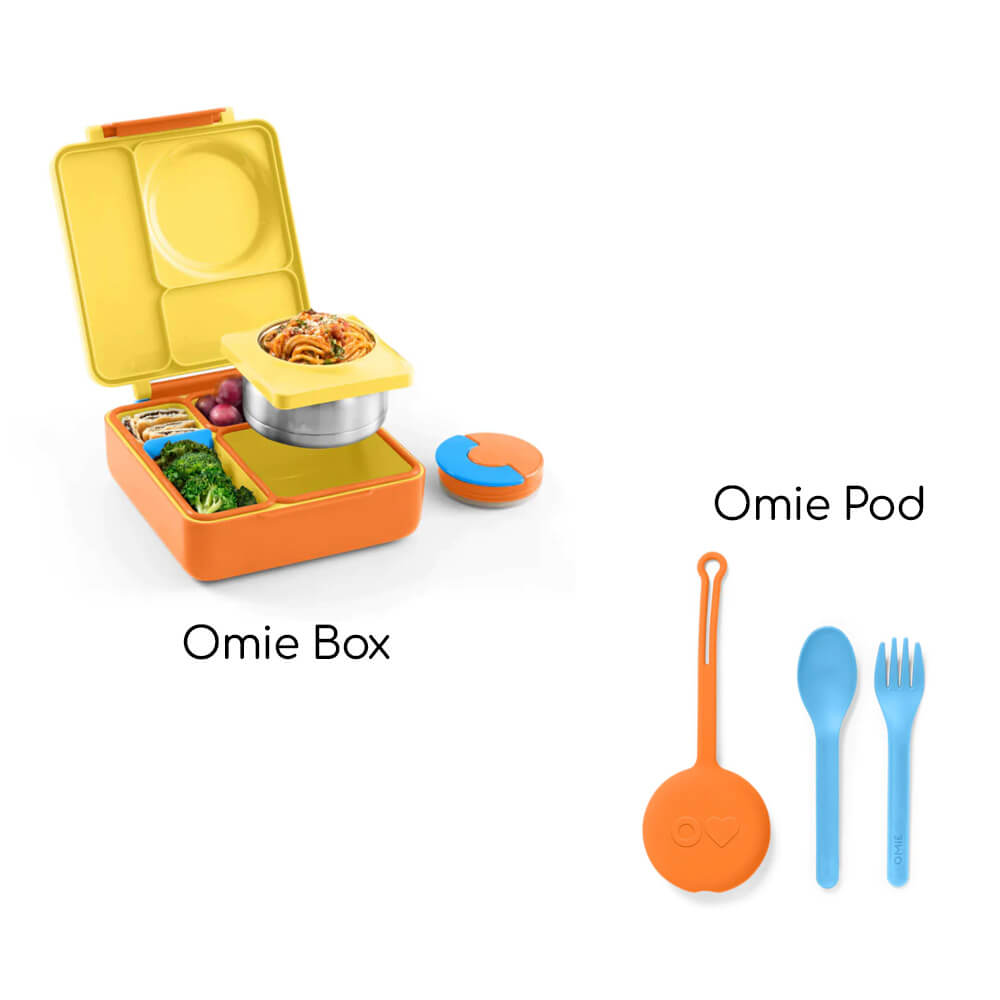 Omie Insulated Bento Lunch Box with Pod