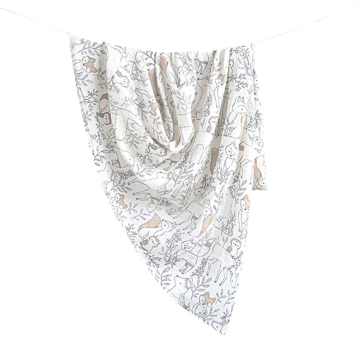 Crane Baby Printed Single Swaddle Wrap