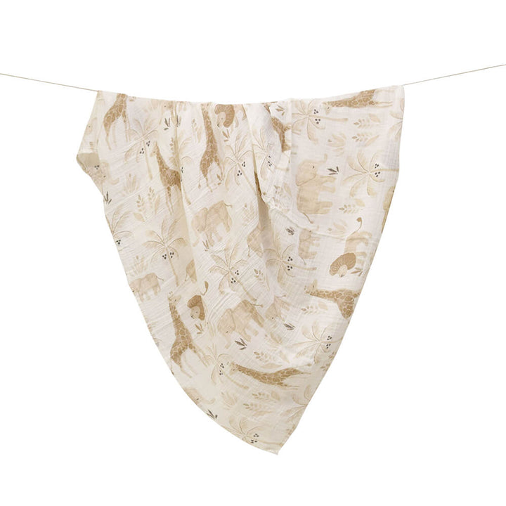 Crane Baby Printed Single Swaddle Wrap