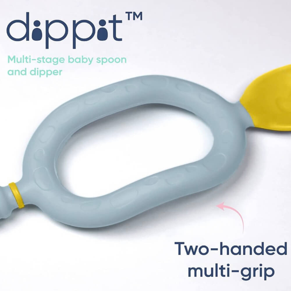 BiBaDo Dippit™ Multi-stage Baby Weaning Spoon and Dipper - Pack of 2