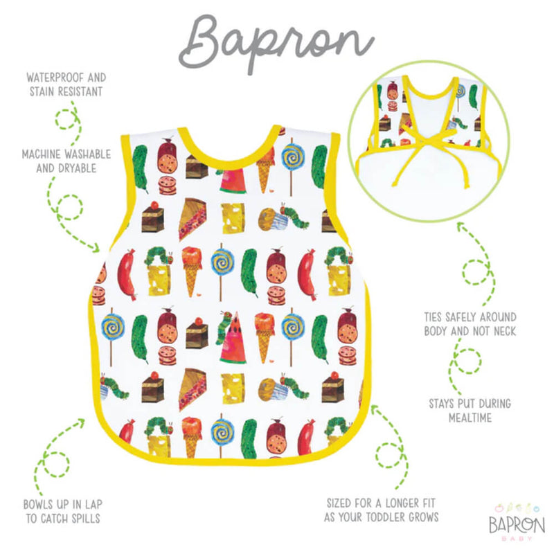 BapronBaby Food Parade Bapron From The World BPA Free Bib + Apron