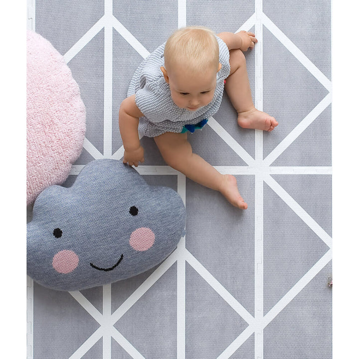 Toddlekind Prettier Puzzle Playmats Nordic - Pebble