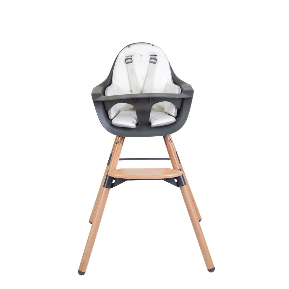 Childhome Evolu One.80° Highchair with Evolu Seat Cushion