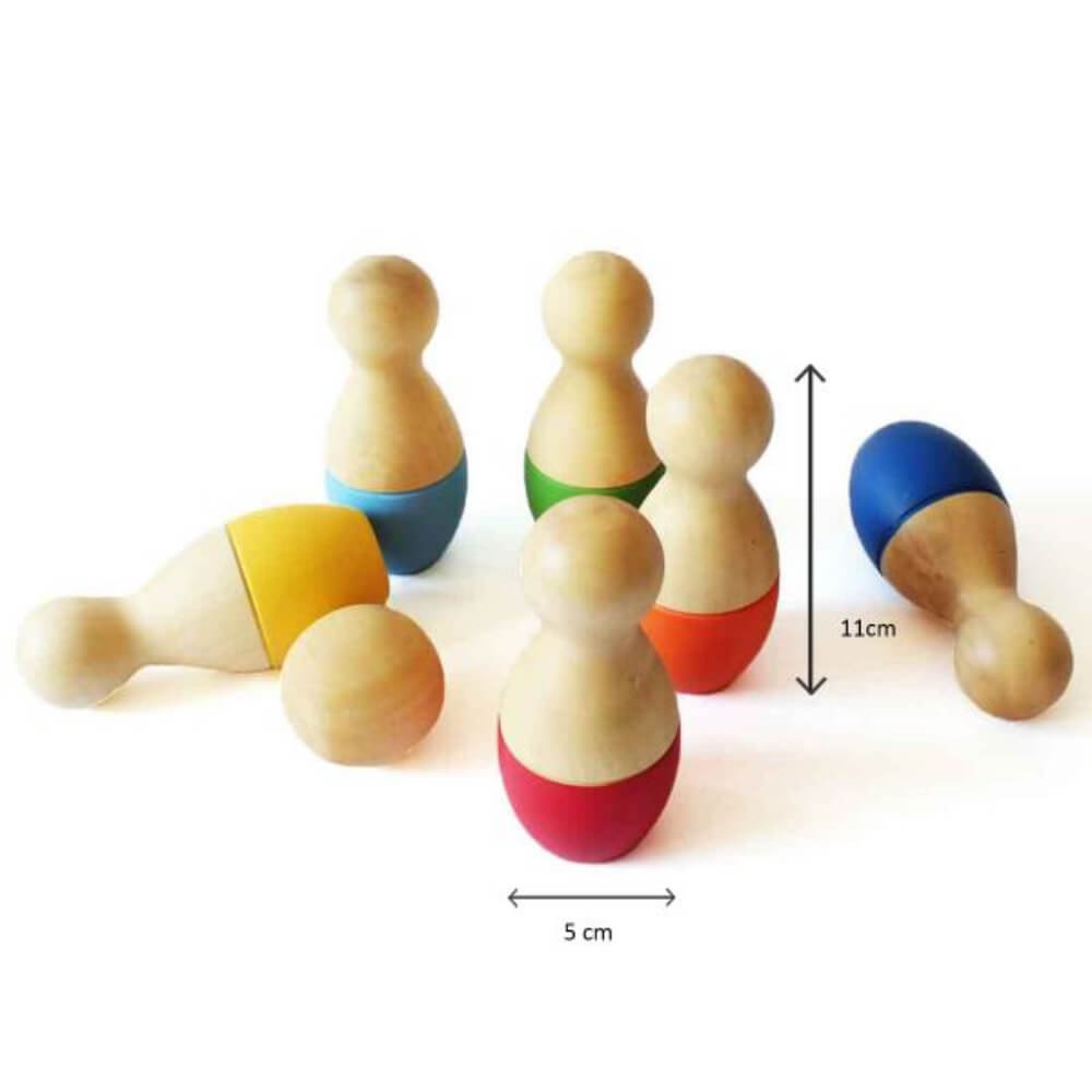 Pin Set Mini Mini Bowling Pins Set – AllThingsBaby.com
