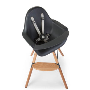 Evolu One.80° Highchair - Adjustable In Height (50-75 Cm/*90 Cm) - Natural/Anthracite