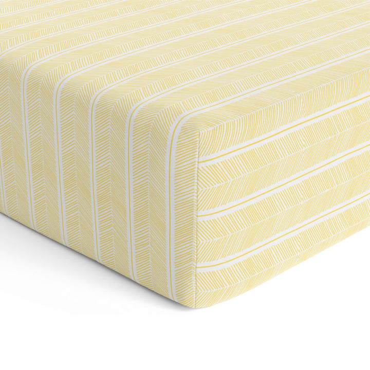 Fitted Cot Sheet - Aztec