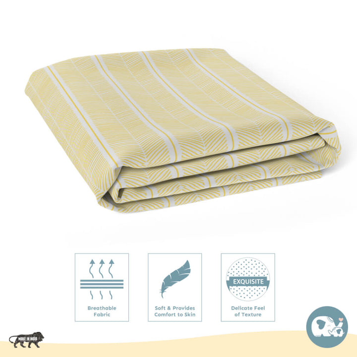 Fitted Cot Sheet - Aztec