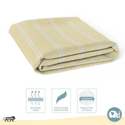 Fitted Cot Sheet - Aztec