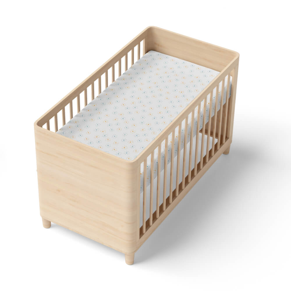 Fitted Cot Sheet - Sun