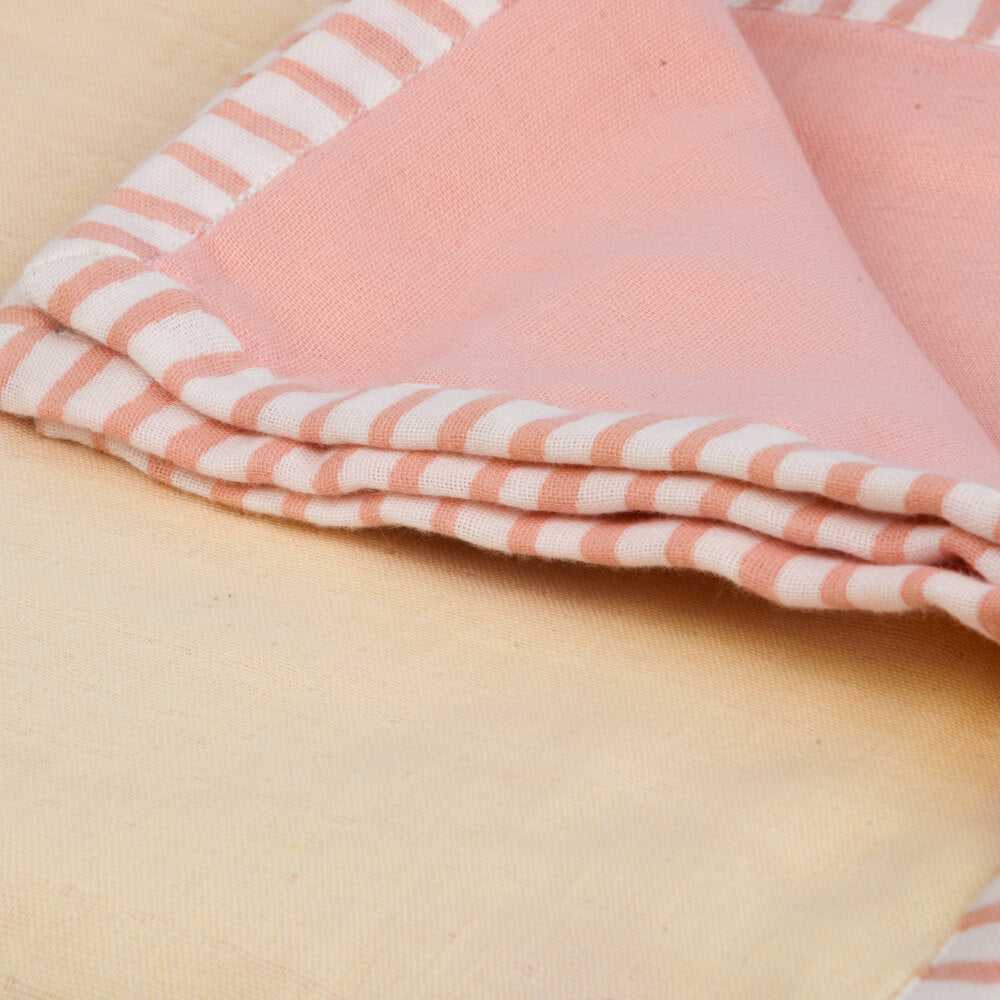 Organic Muslin & Naturally Dyed Blanket
