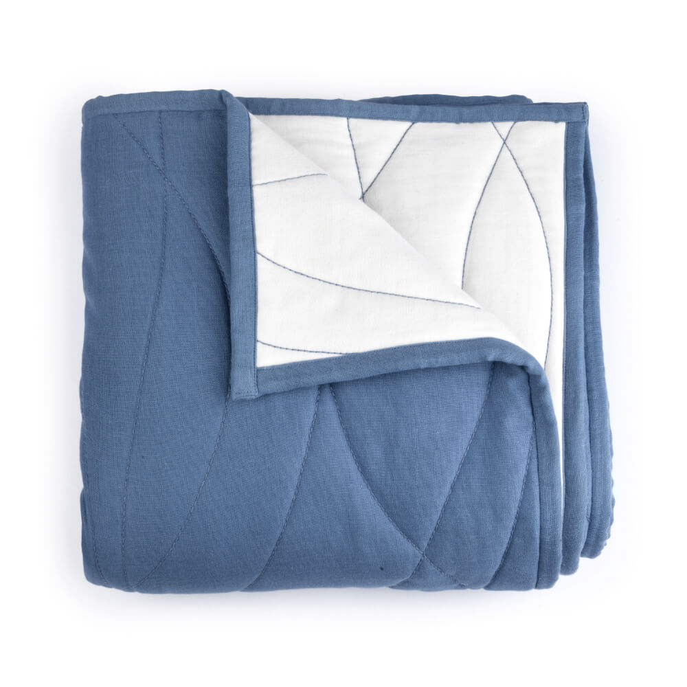 Kokolo Organic Muslin & Naturally Dyed Quilt