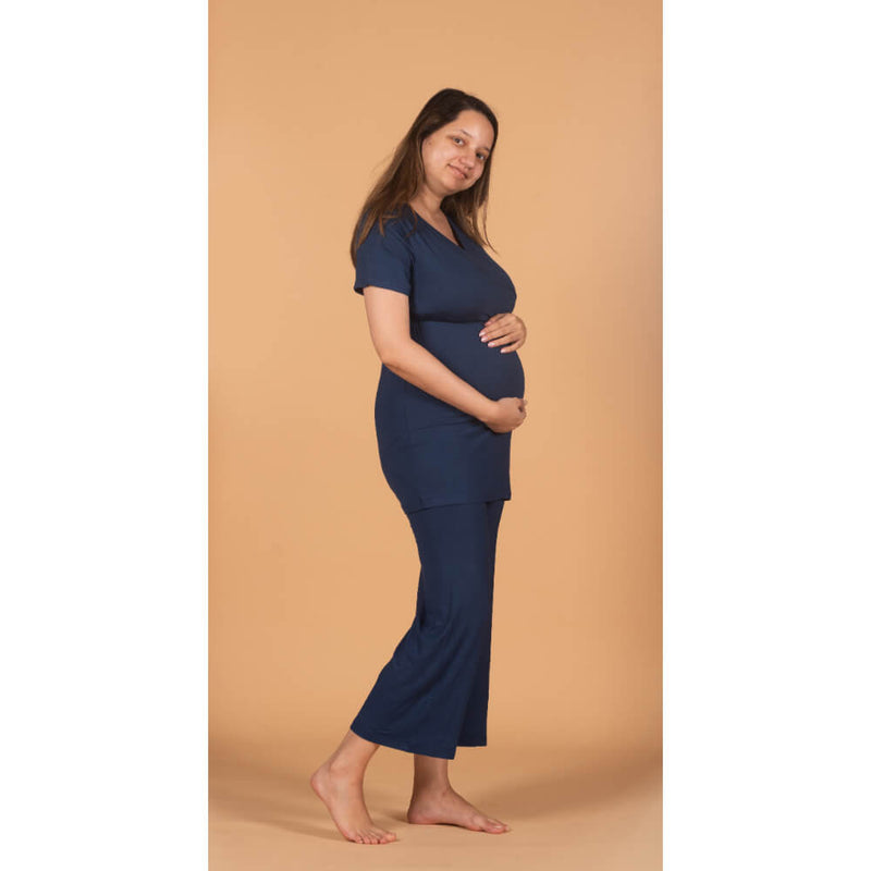 Maternity Pants - Blue