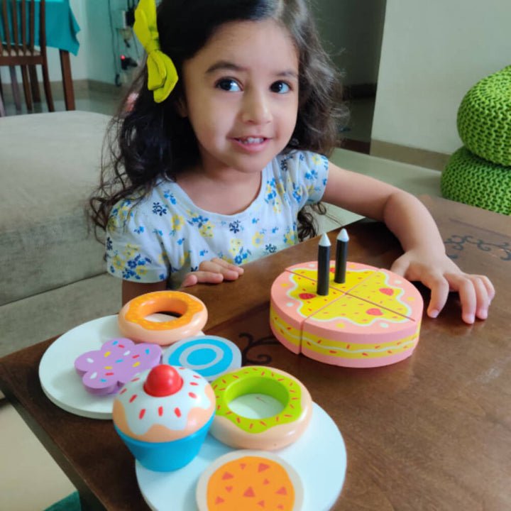 Wooden Dessert Set