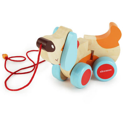 Bruno The Dog - A Wooden Pull Along Toy