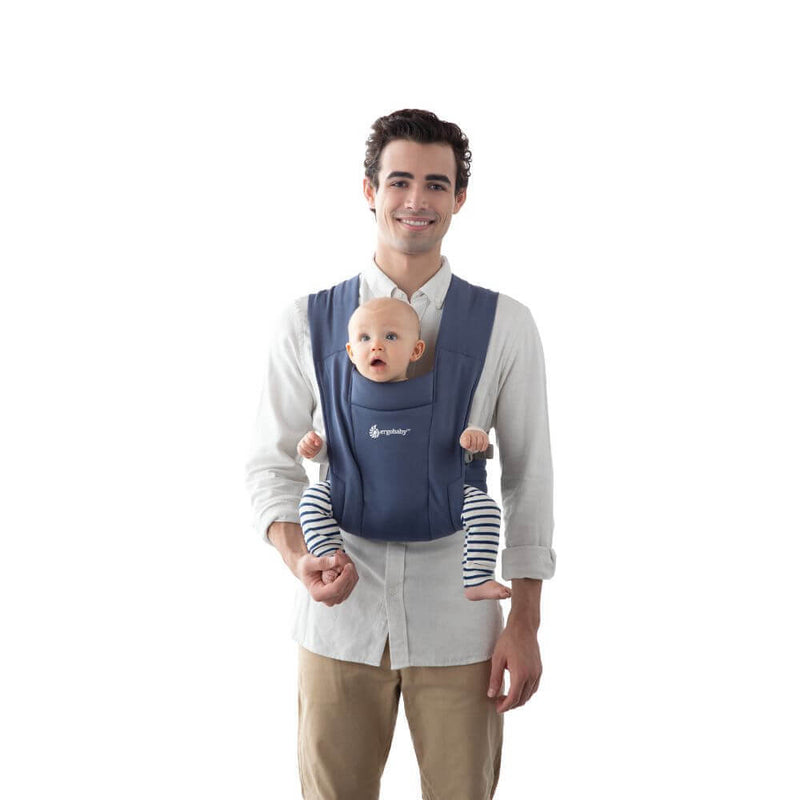 Ergobaby Embrace Newborn Carrier - Soft Navy
