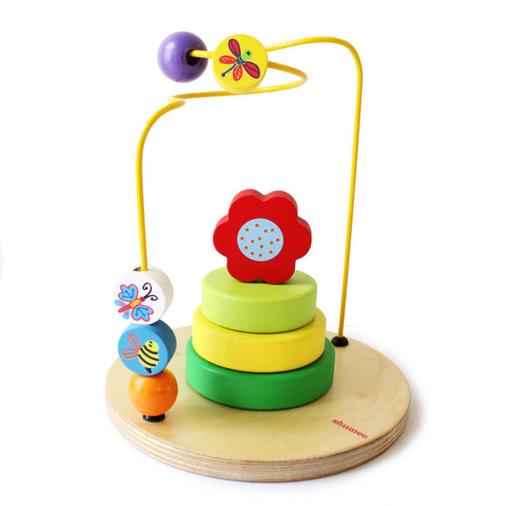 Garden Flower Wooden Maze