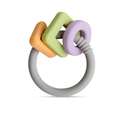 Geo Shape Ring Teether Toy