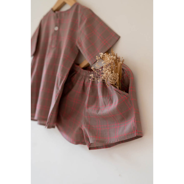 Kids Sleepover Party Kurta - (Set of 2)