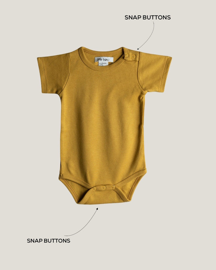 The Bodysuit - Mustard