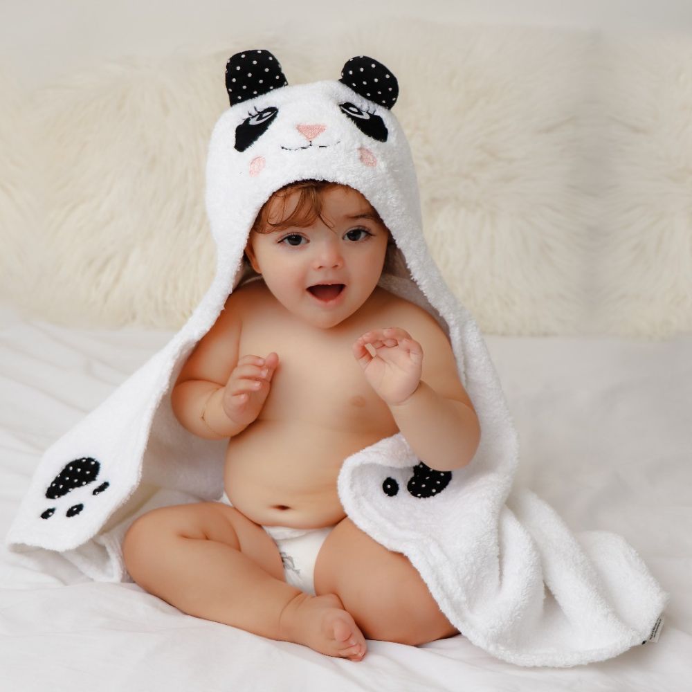Little West Street Personalized Panda Animal Wrap (Baby)