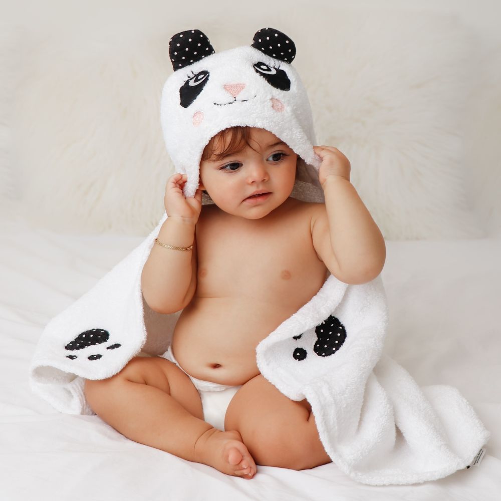 Little West Street Personalized Panda Animal Wrap (Baby)