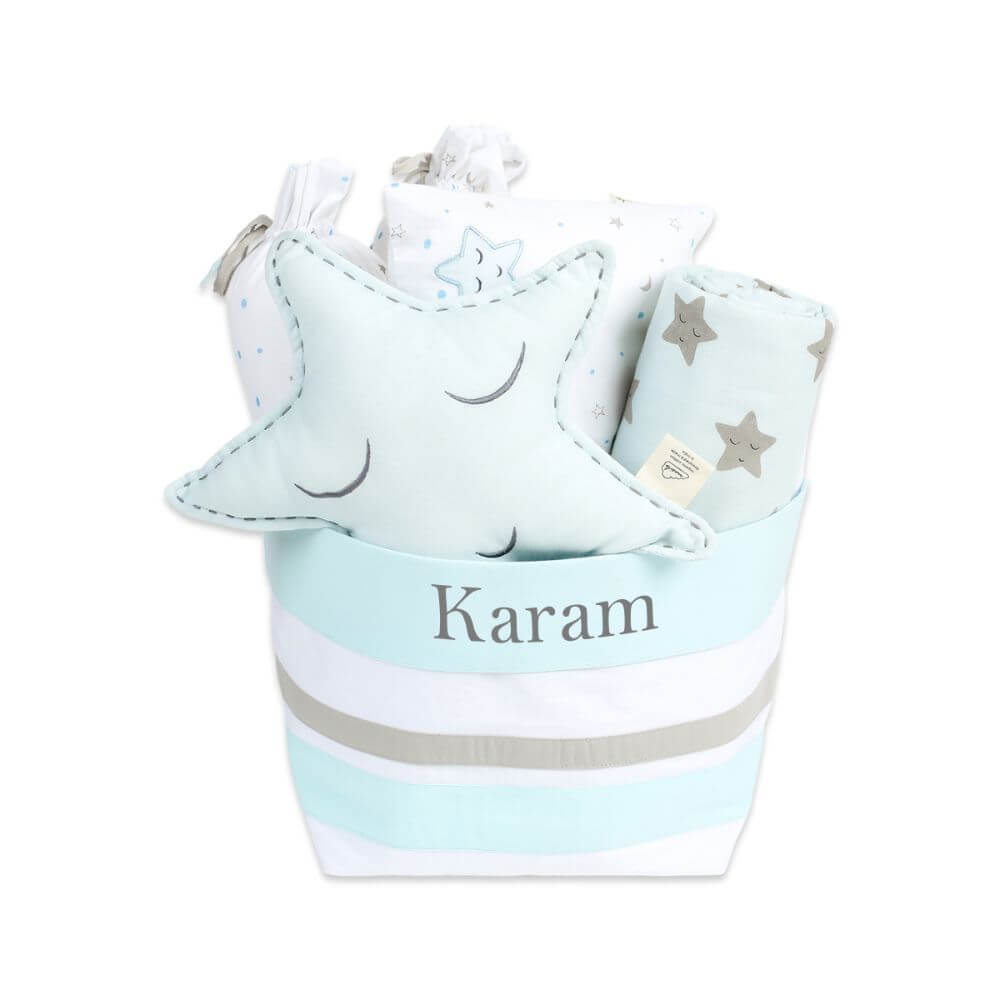 Rock My Crib Gift Basket – Blue Star