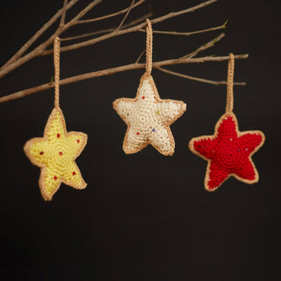 Masilo Star Cookie Ornaments (Set of 6)