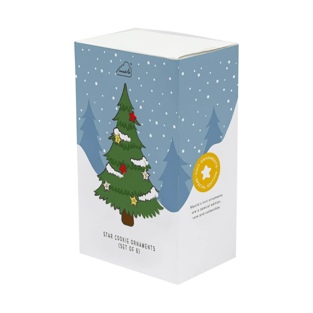 Masilo Star Cookie Ornaments (Set of 6)