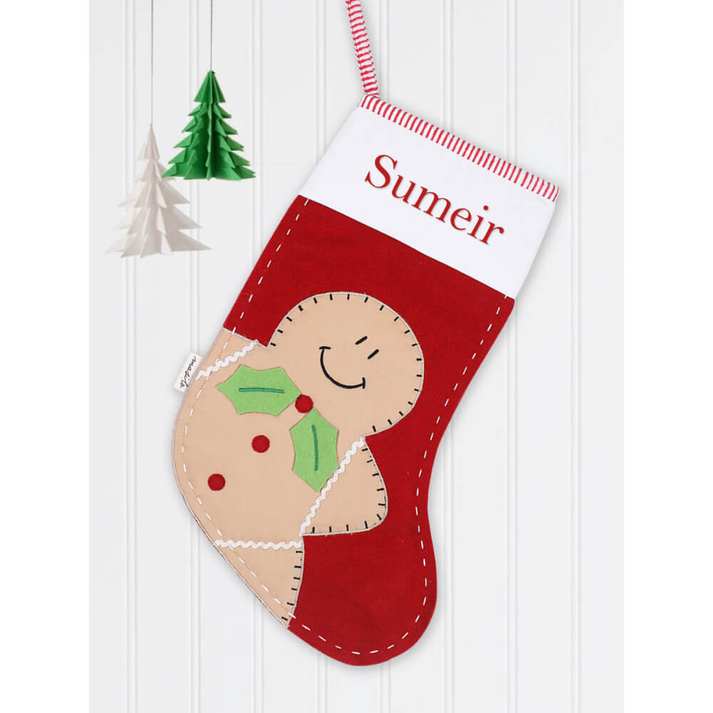 Christmas Stocking - Gingerbread Man