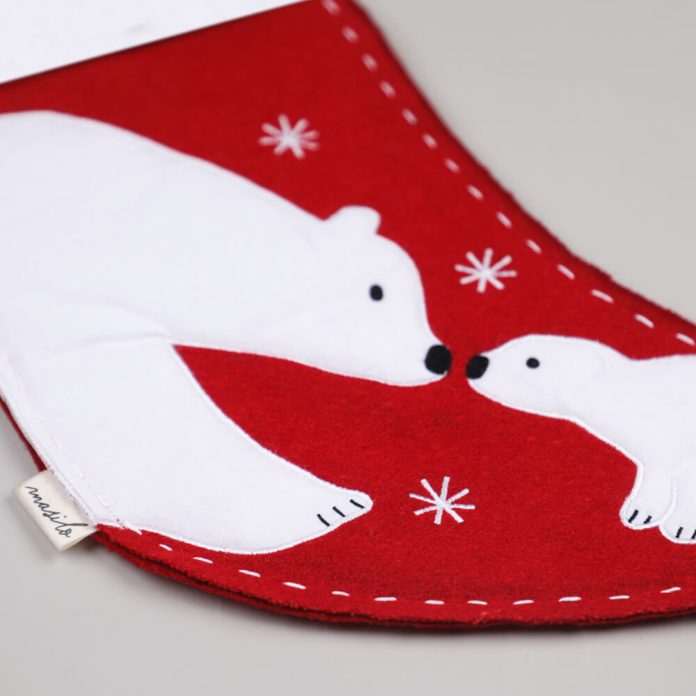 Christmas Stocking - Polar Bears