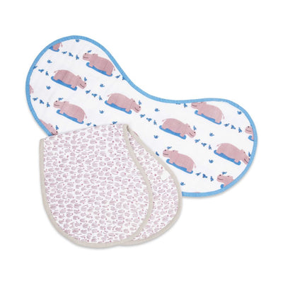 Organic Muslin Burp Cloth & Bib (Pack of 2)