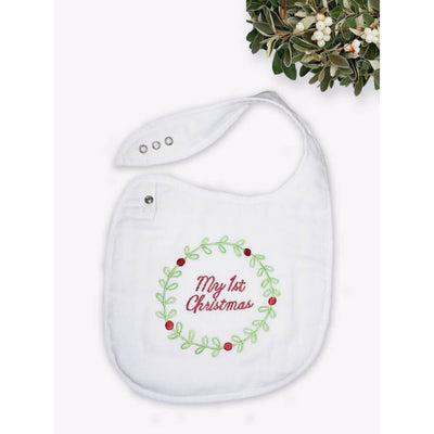 Festive Bib - My 1st Christmas