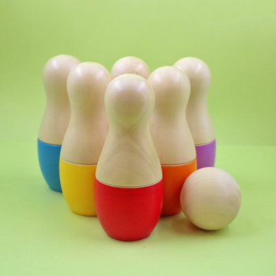 Mini Bowling Pins Set