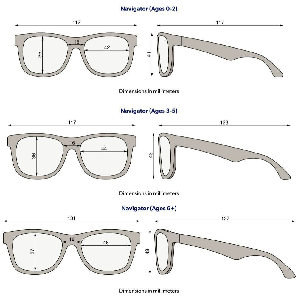 Babiators Blue Light Screen Saver Navigator Glasses - Blue Crush