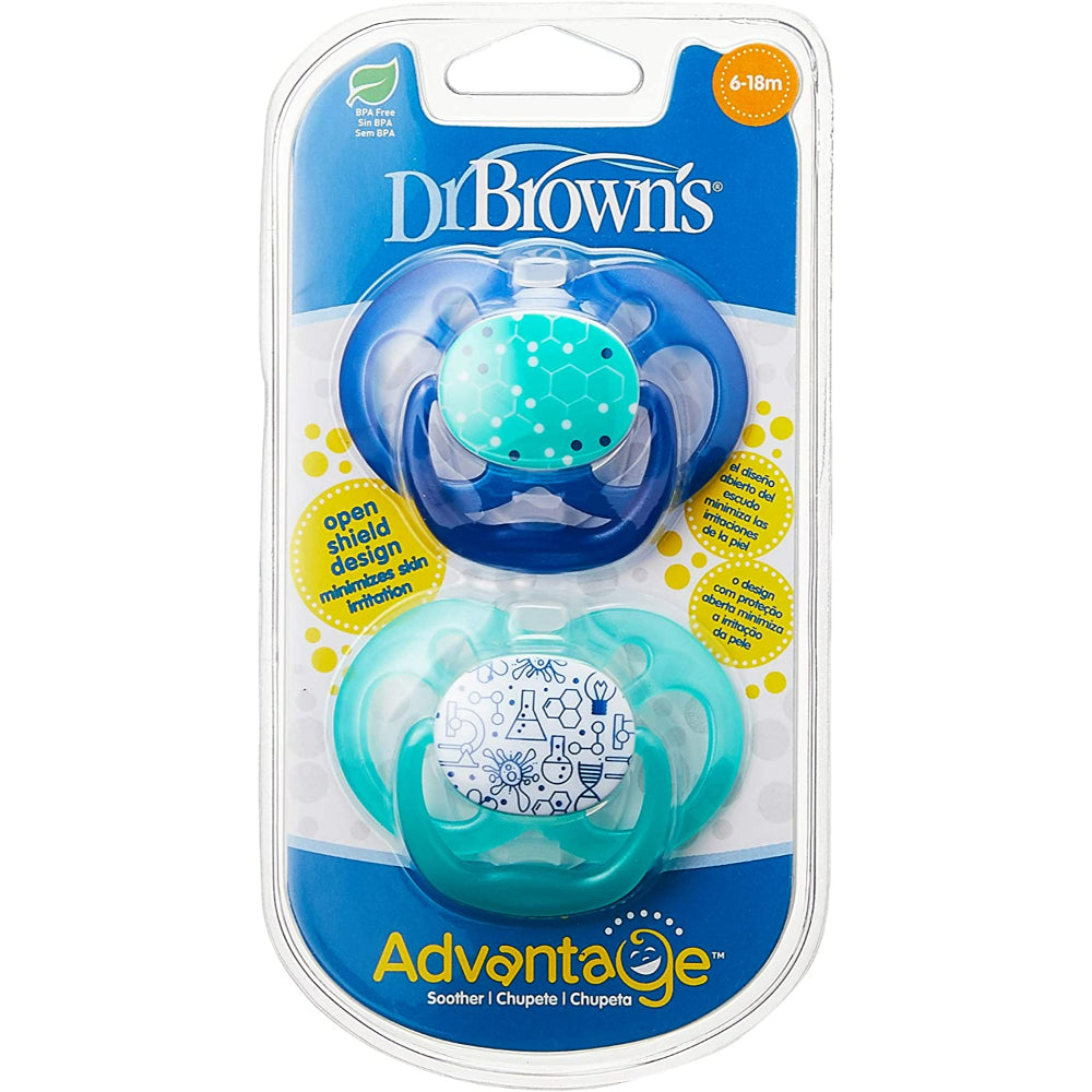 Dr. Brown's Pacifiers Advantage Stage 2 Pacifier (Pack of 2)