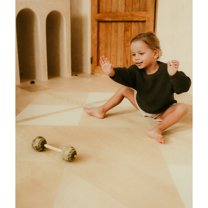Toddlekind Prettier Puzzle Playmats Kyte - Wheat
