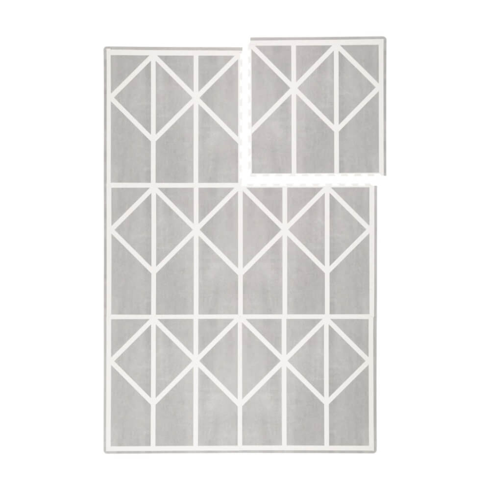 Grey and best sale white playmats