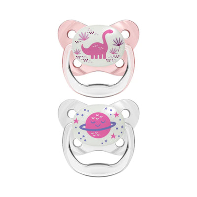 Prevent Glow in the Dark Butterfly Shield Soother Stage 2 - Pack of 2
