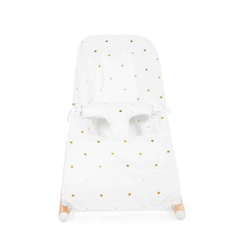 Childhome Cover for Evolux Bouncer - Jersey Gold Dots