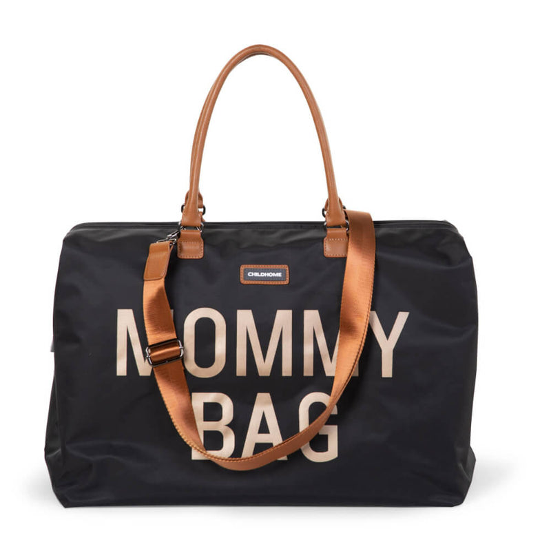 Mommy Bag Nursery Bag - Black/Gold